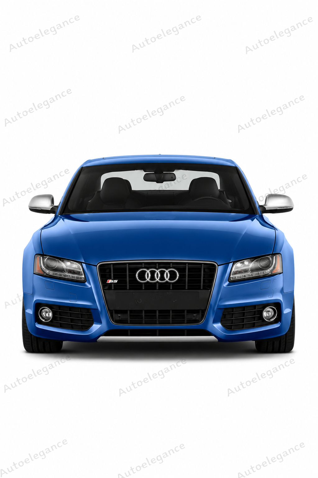 🔥ART.0607 GRIGLIA ADATTO PER AUDI  A5 2007-2011 LOOK S5 CROMATA 🔥