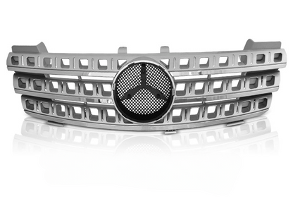 GRIGLIA SPORT SILVER CHROME ADATTO PER  MERCEDES W164 05-08
