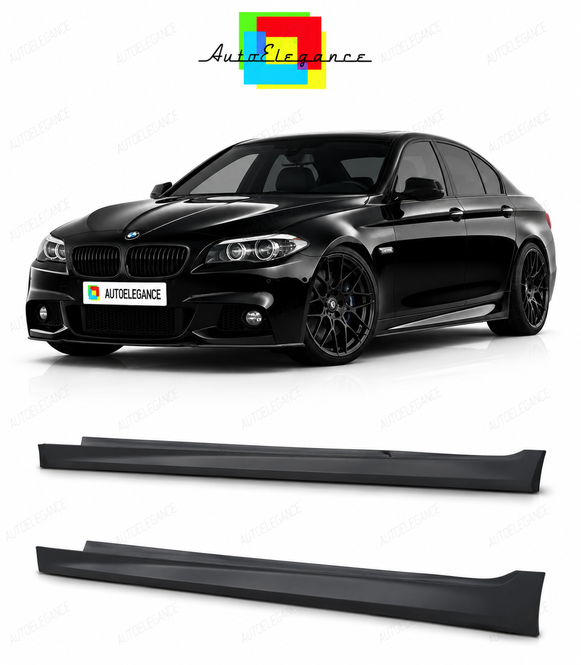 💕MINIGONNE LATERALI BMW 5 F10 F11 LOOK M💕