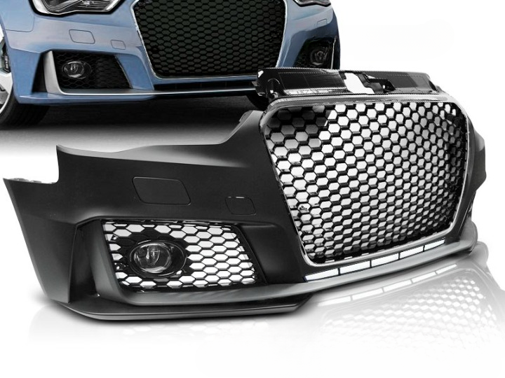 💫ART.7517 Paraurti Anteriore Look RS3 per AUDI A3 2012-2016💫