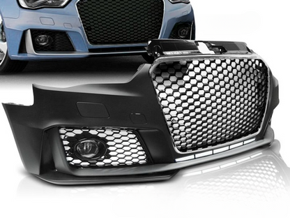💫ART.7517 Paraurti Anteriore Look RS3 per AUDI A3 2012-2016💫