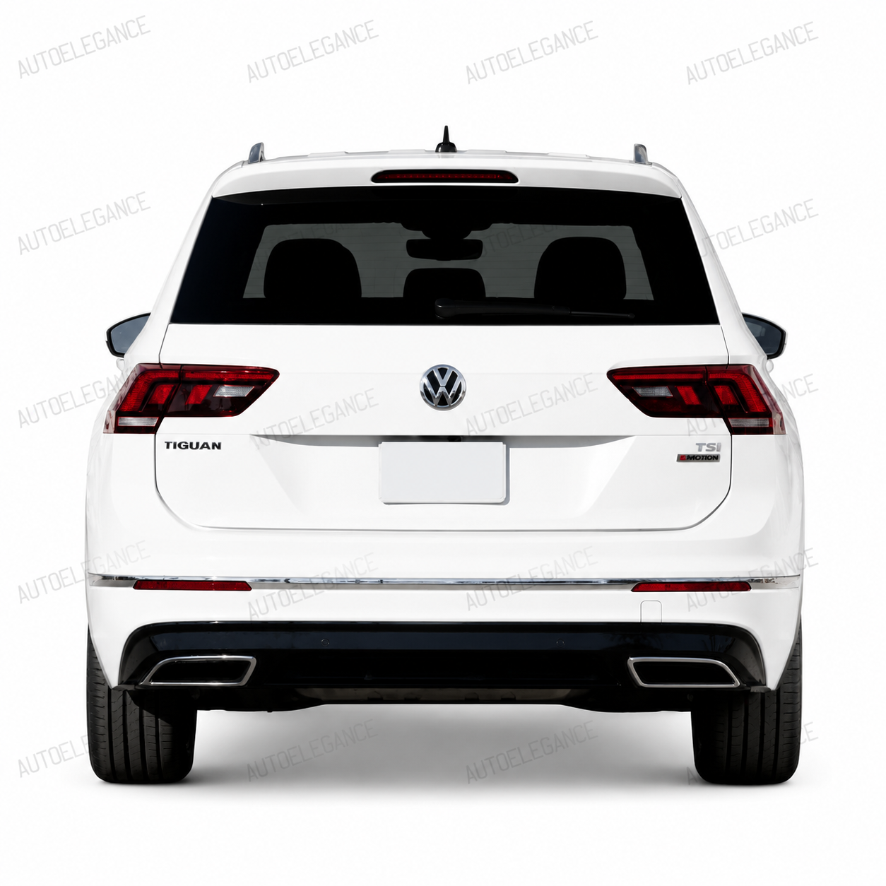 💕ART.10260 DIFFUSORI VW Tiguan MK2 (2016-2020) Black Silver💕