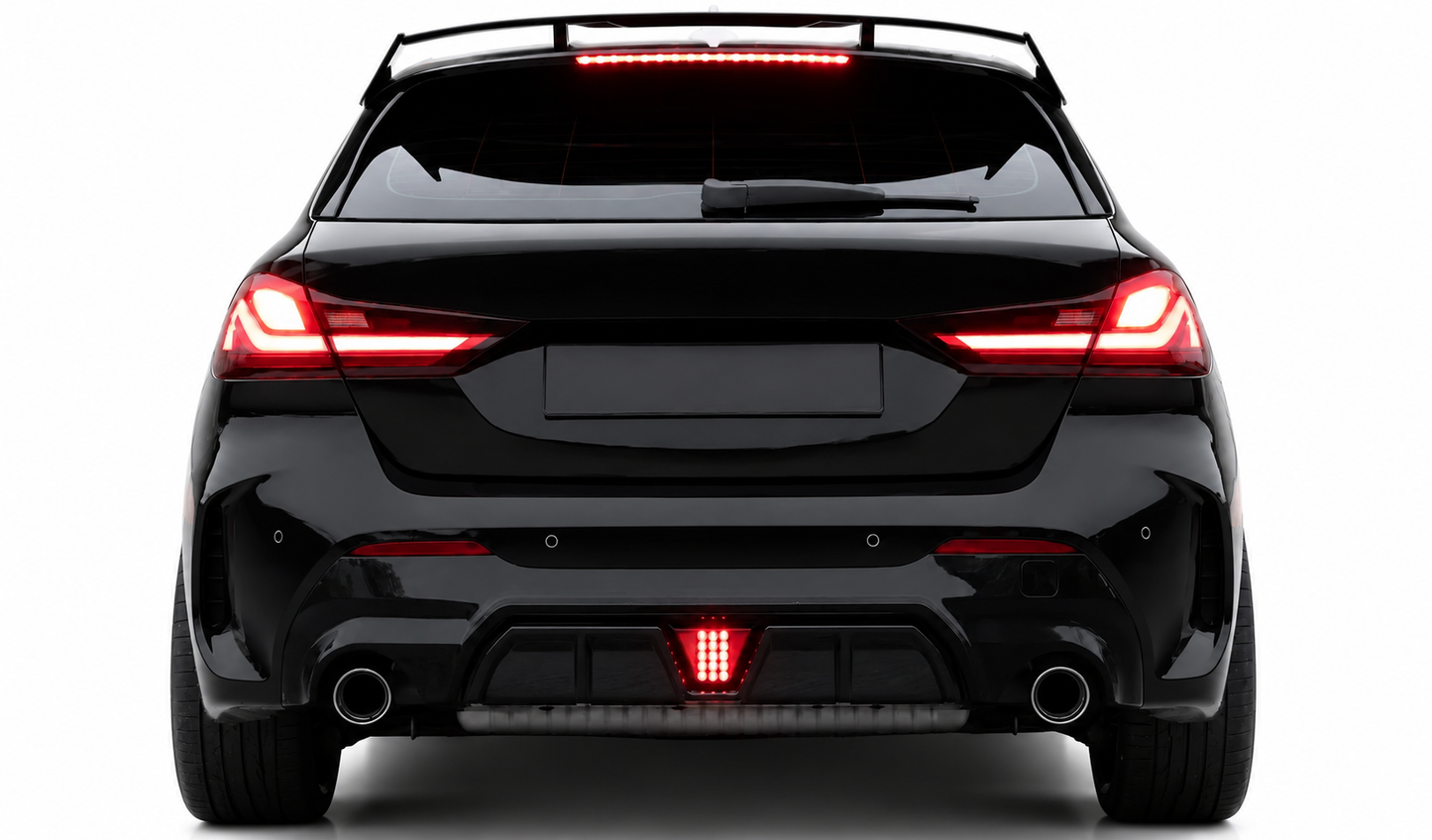 👉ART.10431 Diffusore Terzo Stop a LED Nero Lucido - BMW Serie 1 F40 19-24 M Sport👈
