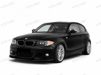 💕 ART.10267 SPLITTER M Performance BMW 1 E81,E87 2004-2011 NERO LUCIDO💕