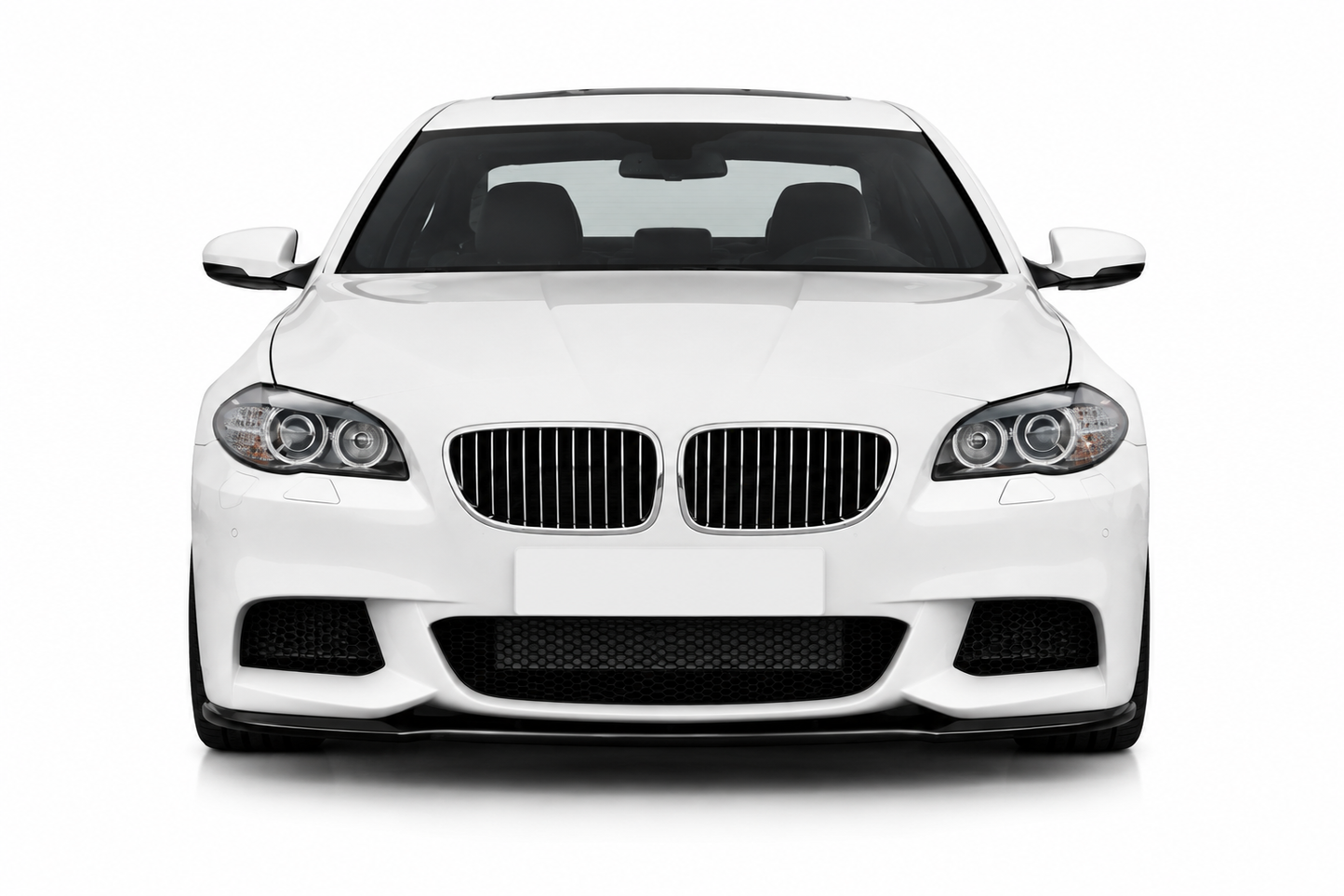 💕Splitter  adatto per Bmw 5 F10 M-Sport / F11  nero  lucido💕