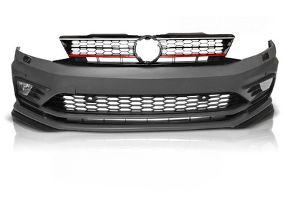 💫ART.7641 Paraurti Anteriore SPORT adatto per VW JETTA VI 2014-2018💫