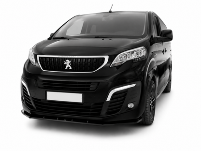 👉Splitter Anteriore per Peugeot Expert MK3 2016-2024 Spoiler Nero Lucido👈