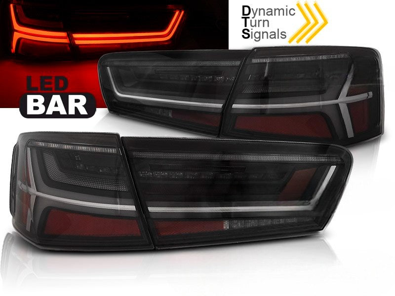 💫ART.6407 Fanali posteriori LED fume adatti per AUDI A6 C7 2011-2014💫