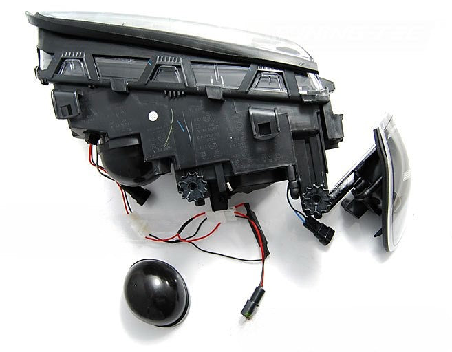 💫ART.5785 Fari anteriori Angel Eyes LED cromati adatti per BMW E46 05.98–08.01 S/T💫