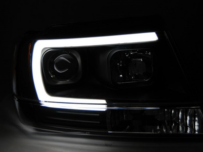 💫ART.6429 FARI LED TUBE LIGHT NERI per JEEP GRAND CHEROKEE 99-05 💫