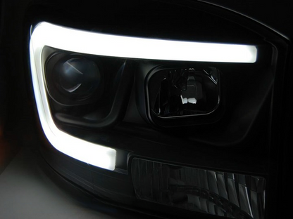 💫ART.6574 LUCE TUBO per DODGE RAM 2006-2008 NERI💫