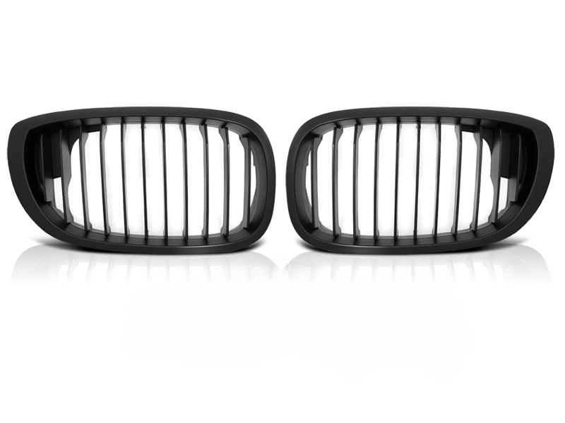 MATT BLACK GRILLE SUITABLE FOR BMW E46 04.03-2006 COUPE / CABRIO