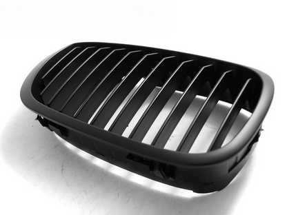 MATT BLACK GRILLE SUITABLE FOR BMW E46 04.03-2006 COUPE / CABRIO