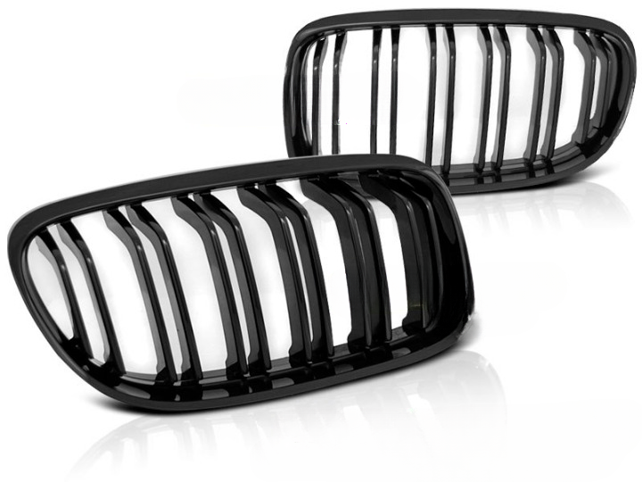 💫ART.7397 GRIGLIA DOPPIA BARRA LOOK SPORTIVO per BMW E90 / E91 LCI 09+💫