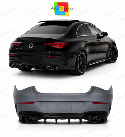 💕PARAURTI POSTERIORE MERCEDES CLA W118 LOOK AMG CLA45S 19-23💕