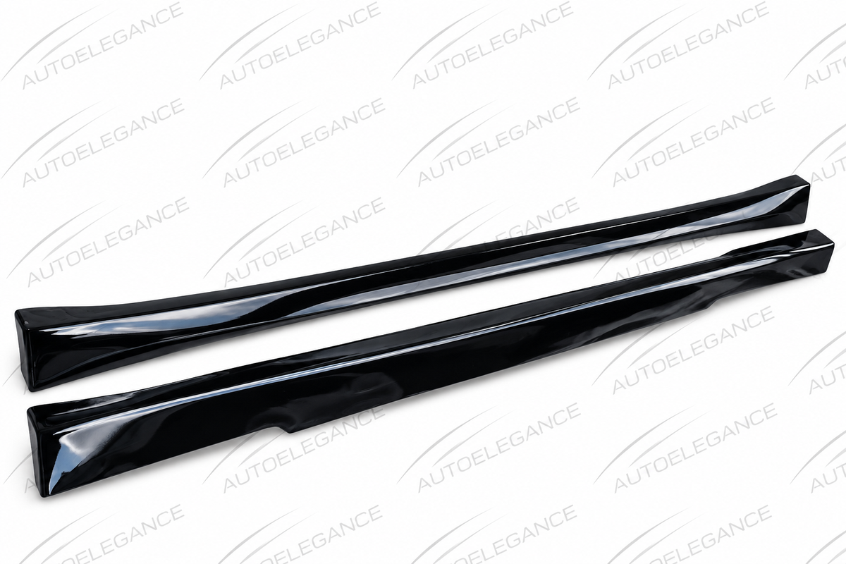 ART.0121 MINIGONNE ADATTO AUDI A3 8V  NERO LUCIDO LOOK SLINE
