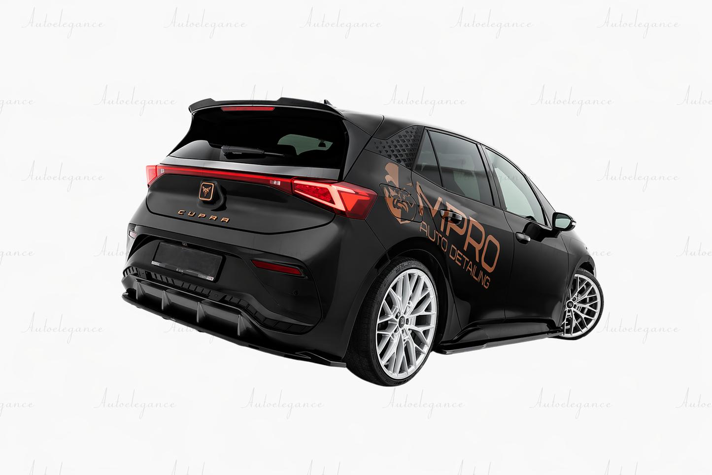 🔥ART.9602 SPLITTER POSTERIORE(CON BARRE VERTICALI) CUPRA BORN Mk1🔥