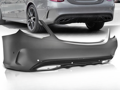 💫ART.7642 Paraurti Posteriore Look C63 AMG per MERCEDES W205 2014-2018💫
