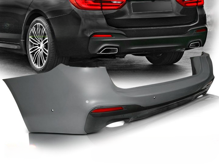 💫ART.7547 Paraurti Posteriore Stile M-Technik per BMW Serie 5 G31 2017-2020💫