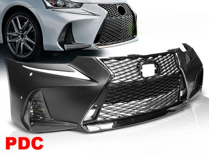 💫ART.7478 Paraurti Anteriore F SPORT LOOK PDC per LEXUS IS III 17-20 💫