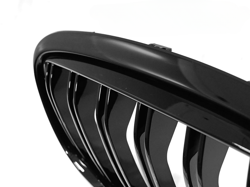 GRIGLIA DOPPIA BARRA NERA LUCIDA ADATTO PER BMW F45/F46 14-18
