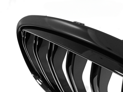 GRIGLIA DOPPIA BARRA NERA LUCIDA ADATTO PER BMW F45/F46 14-18