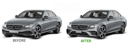 💫ART.7486 Paraurti Anteriore Look AMG per MERCEDES Classe E W213 16-19💫