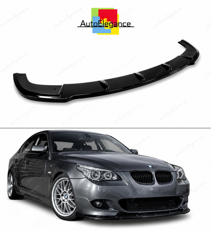 💕Splitter  adatto  per Bmw 5 E60 M-Pack nero  lucido  💕