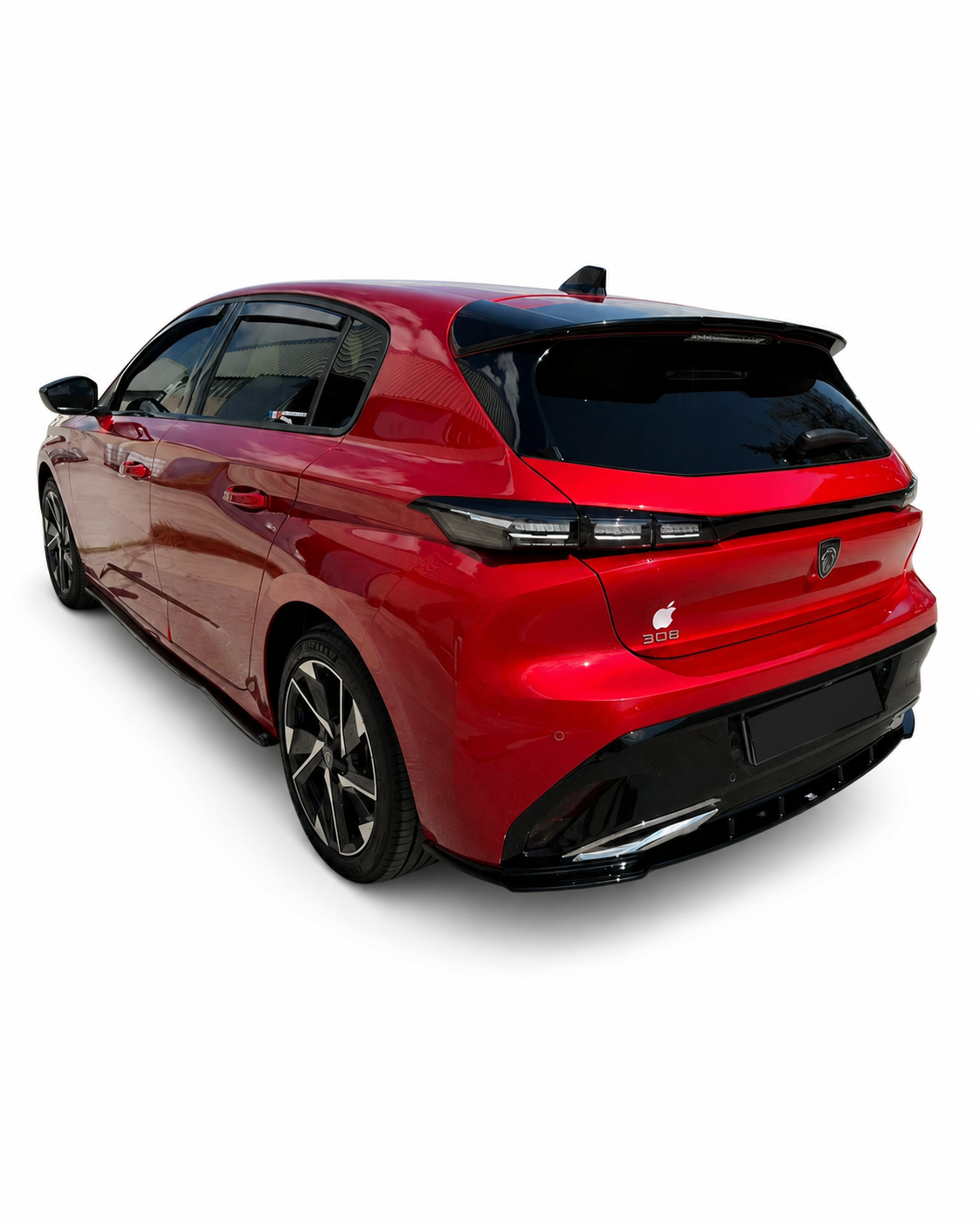 👉SPOILER TETTO POSTERIORE PER PEUGEOT 308 MK3 (2021+) – PU NON VERNICIATO👈