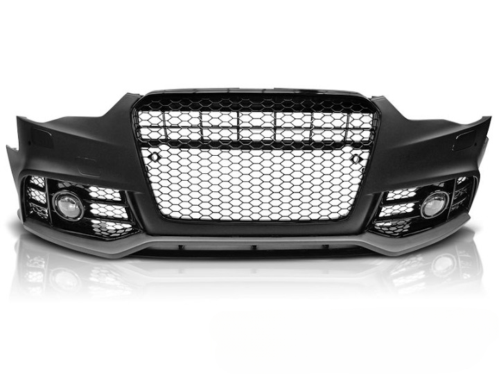 💫ART.7459 Paraurti Anteriore Nero Look RS5 PDC per AUDI A5 2011-2016💫
