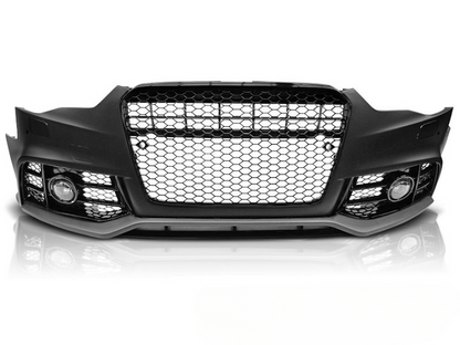 💫ART.7459 Paraurti Anteriore Nero Look RS5 PDC per AUDI A5 2011-2016💫