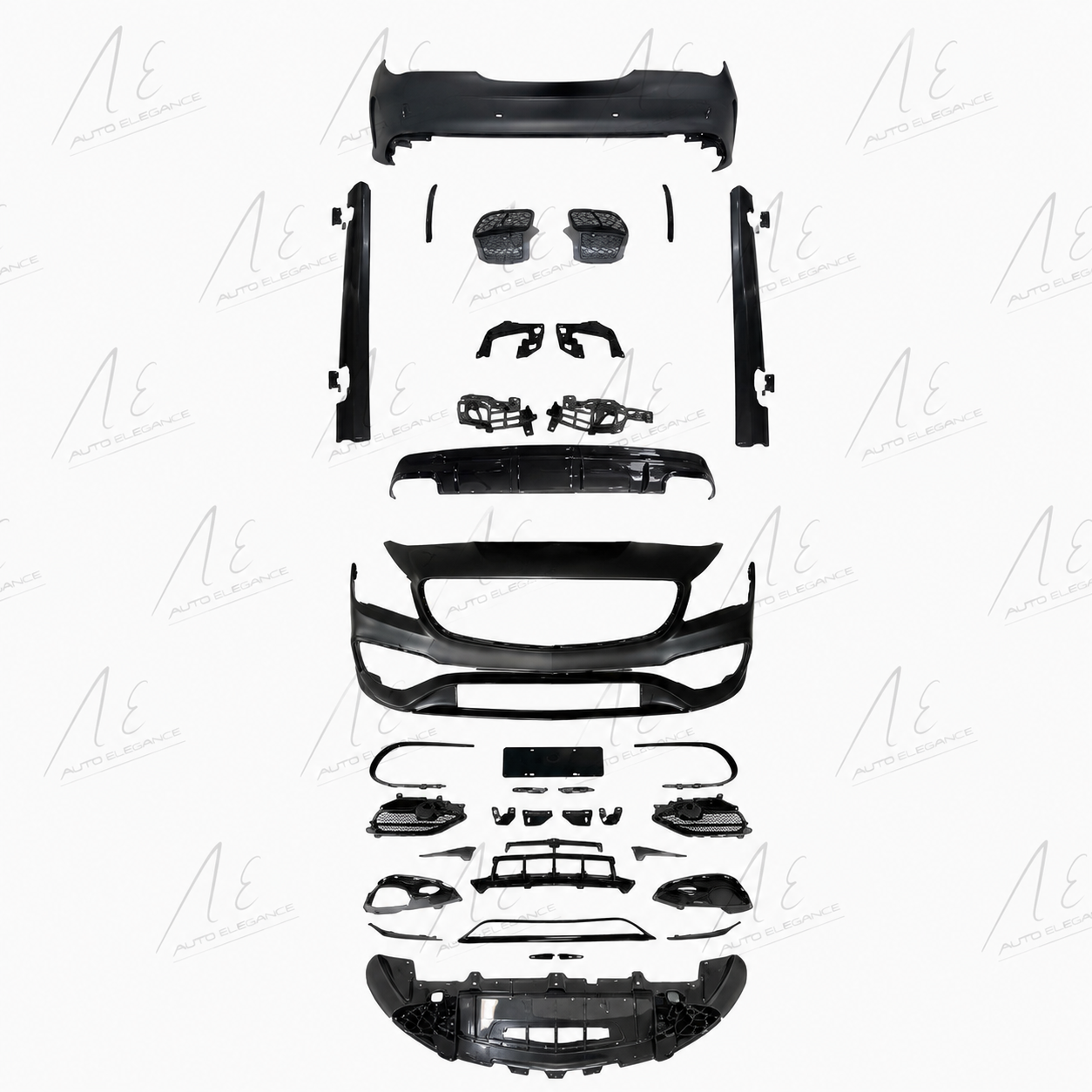 💕 ART.10016 Bodykit CLA 45 AMG Look for Mercedes CLA (C117) 13-19💕