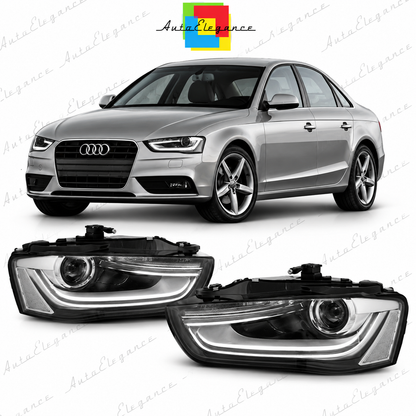 ART.5846  FARI ANTERIORI ADATTO  PER  AUDI A4 B8 12-15