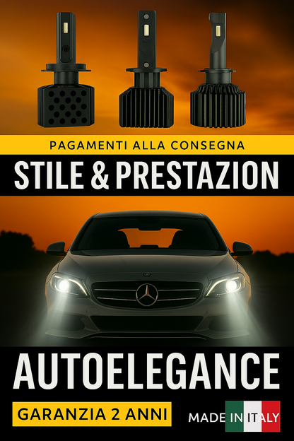 ⭐LAMPADE ANABBAGLIANTI D1S KIT LED 6000K ADATTO PER MERCEDES CLC⭐