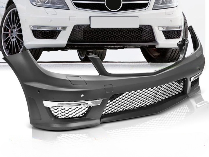 💫ART.7800 Paraurti Anteriore Stile C63 AMG per Classe C W204 2011-2014💫