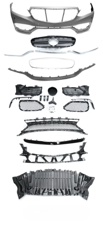 💫ART.7487 Paraurti Anteriore LOOK E63 AMG per MERCEDES W212 13-16💫