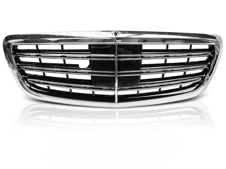 💫ART.7834 Griglia per MERCEDES Classe S W222 2013-2020 con NIGHT VIEW💫