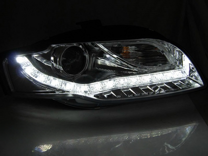 ART.10654 FARI ANTERIORI ADATTO  PER AUDI A4 B7 11.04-03.08