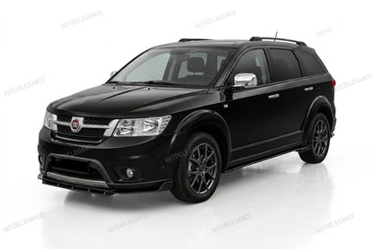 FIAT FREEMONT FRONT BUMPER SPLITTER GLOSSY BLACK RS LOOK