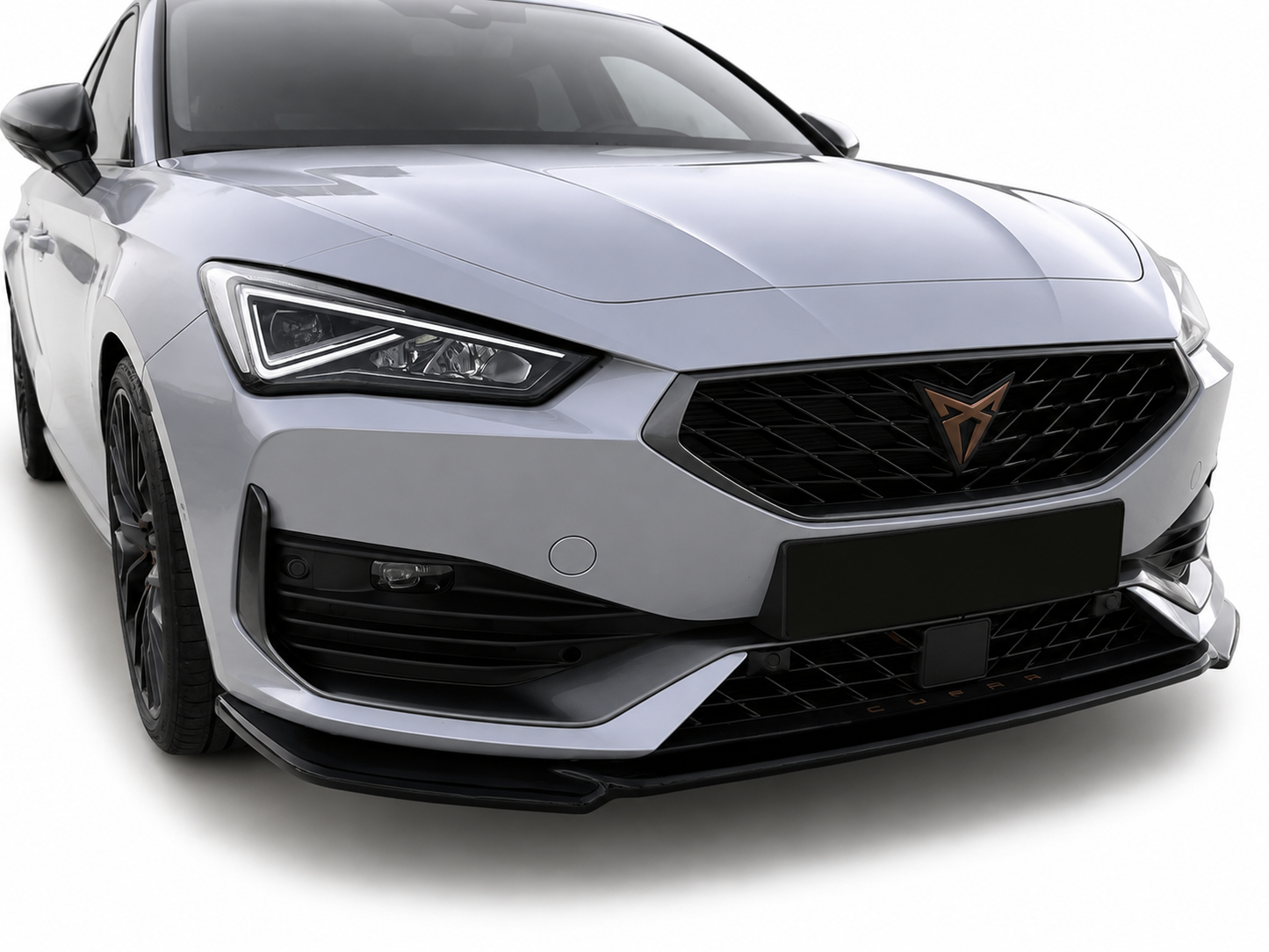 👉ART. 0876 SPLITTER CUPRA LEON 2020+ NERO LUCIDO👈