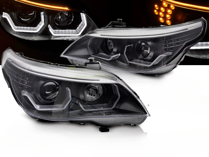💕ART.5797 FARI ANTERIORI ADATTO PER BMW SERIE 5 E60 E61 03-07💕