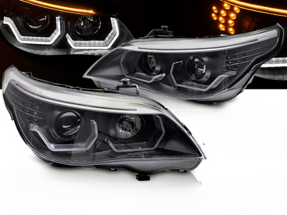 💕ART.5797 FARI ANTERIORI ADATTO PER BMW SERIE 5 E60 E61 03-07💕
