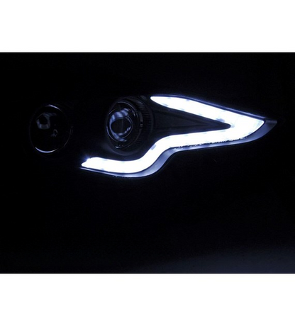 💕 Fari Anteriori Adatto per Lexus IS 13-16 LED Tube Projector Neri 💕