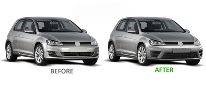 ART.5375 PARAURTI ANTERIORI VW GOLF 7 13-17