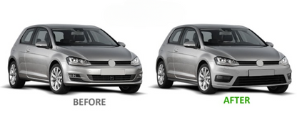 ART.5377 PARAURTI  ANTERIORI  VW GOLF 7 13-17