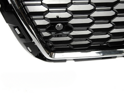 💫ART.6011 GRIGLIA SPORTIVA CROMATA NERA per AUDI A3 (8V) 2017-2020💫