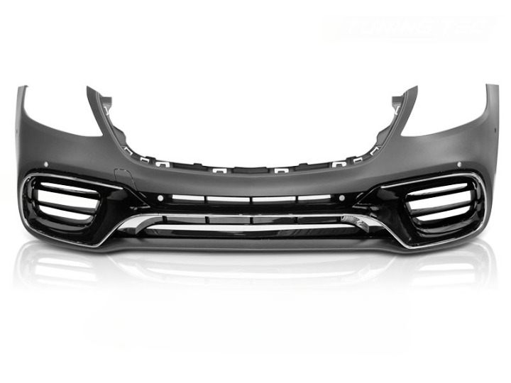💫ART.7477 Paraurti Anteriore Sportivo per Mercedes Benz Classe S W222 18-20💫
