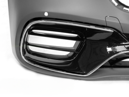 💫ART.7477 Paraurti Anteriore Sportivo per Mercedes Benz Classe S W222 18-20💫