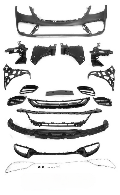 💫ART.7477 Paraurti Anteriore Sportivo per Mercedes Benz Classe S W222 18-20💫