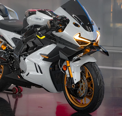 💕ART.7890  CFMOTO 675SR Spoiler anteriore  labbro inferiore GP WING 2024 2025💕